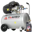 Kompresor olejowy, gratis klucz udarowy TAGRED 3500W 100L 230V 2 tłoki, separator olej - 16