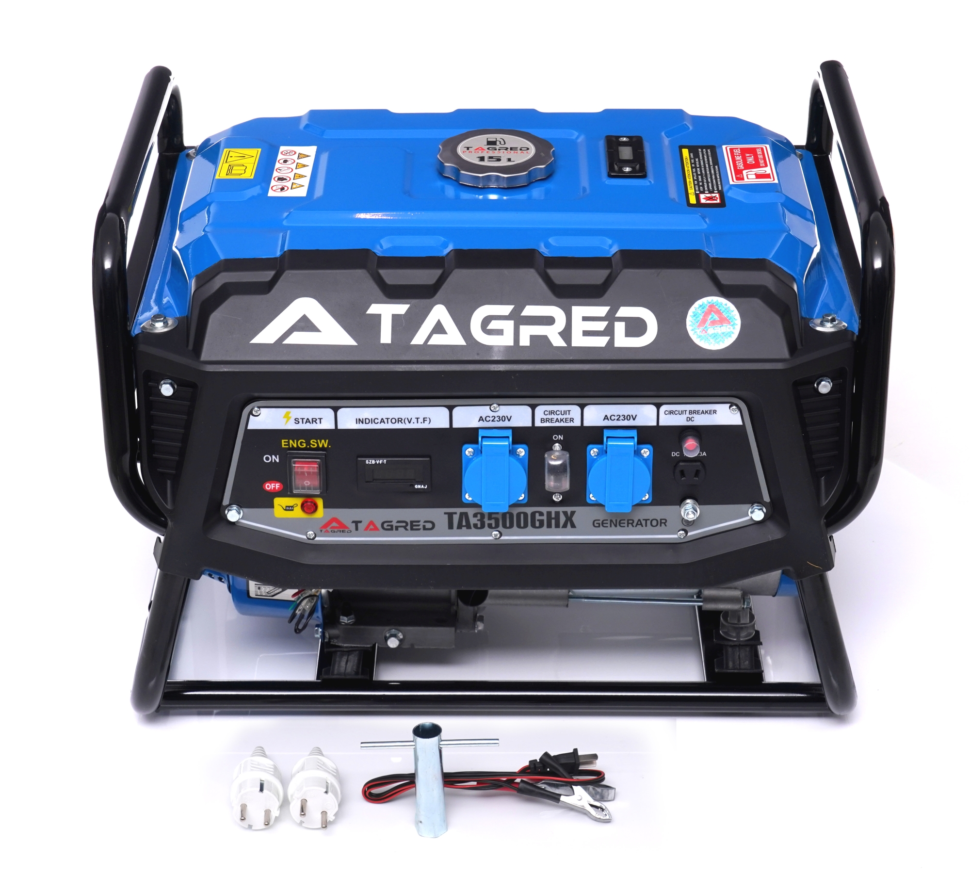 Generátor proudu 3500W TAGRED AVR, motorový olej TA3500GHX