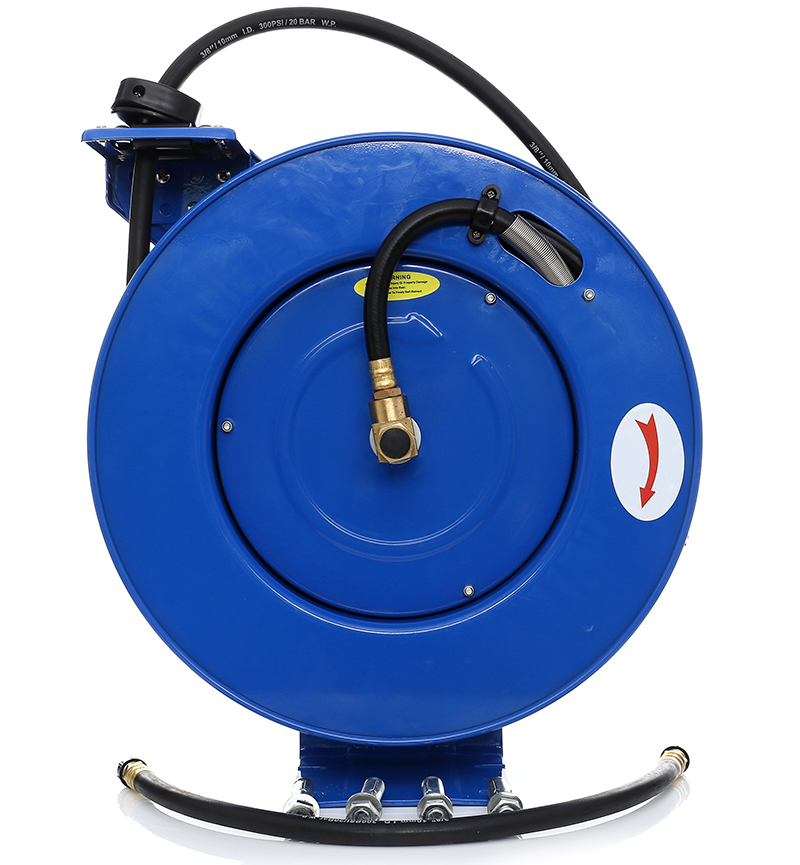 Pneumatická hadica na 15m bubne, tlaková hadica na cievke 10x16mm