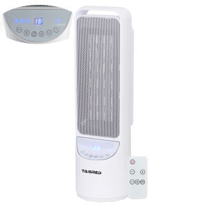 Termowentylator kolumnowy, farelka, grzejnik elektryczny obrotowy, grzałka ceramiczna TAGRED, pilot, moc 2000W