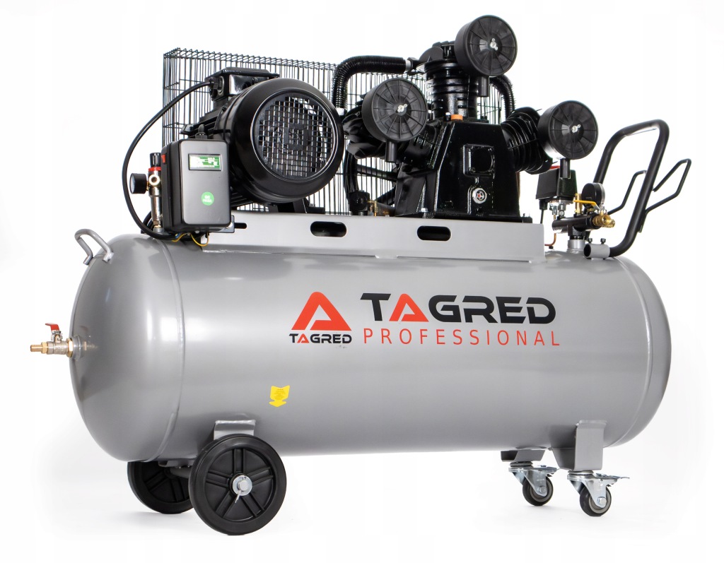 Kompresor 3pístový olejový TAGRED 200L HEAVY DUTY 400V TA329