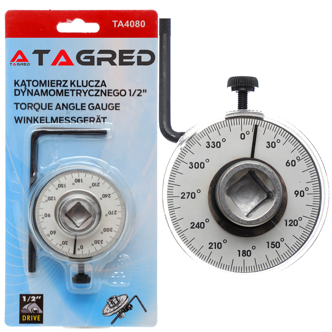 Úhloměr momentového klíče 1/2" TA4080