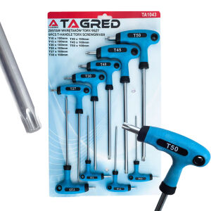 Викрутки шестигранні, TORX. Шестигранні ключі, Т-подібні ключі