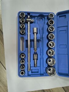 Klucze nasadowe 6 kątne 3/4" kute CRV 21 el. do TIR, duże nasadki