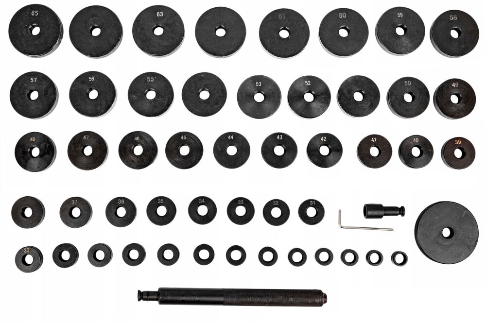 Sada náradia pre montáž a demontáž ložísk