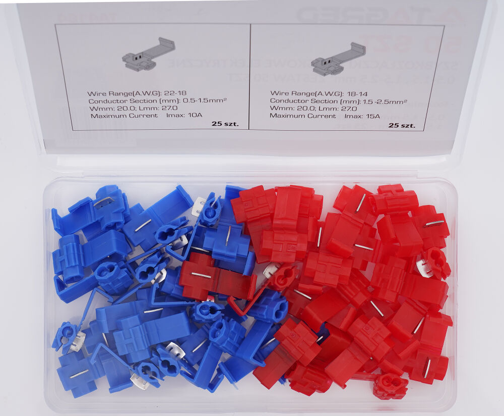 Praktický organizér s elektrotechnickými prvkami